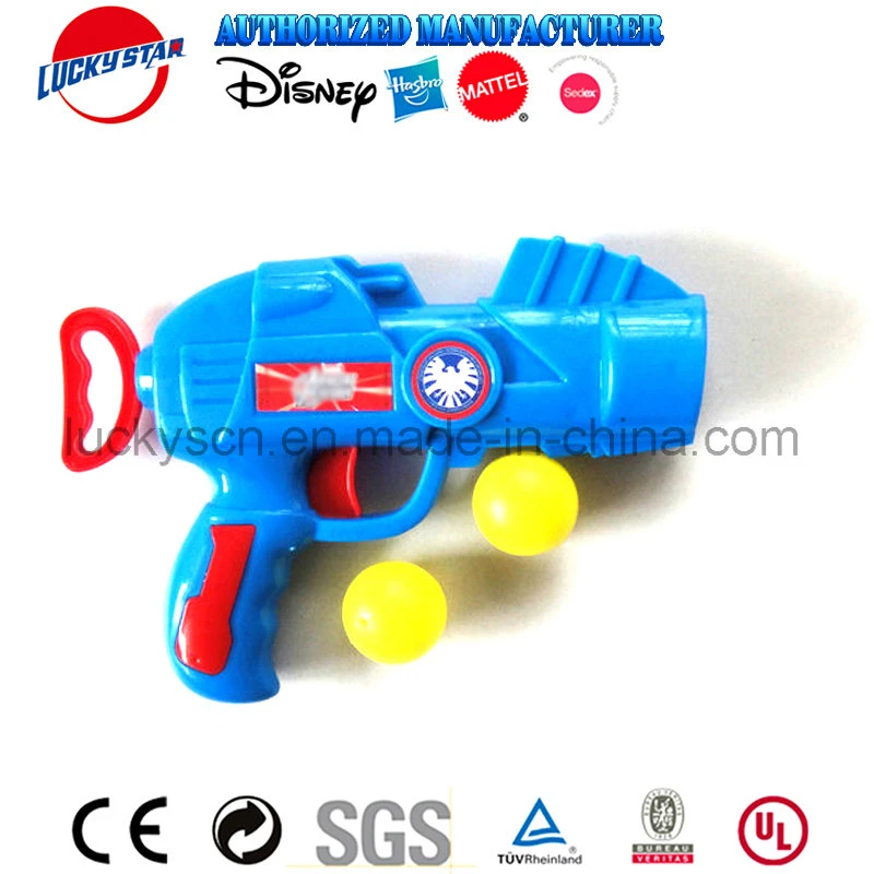 New Red Blue Color Plastic Football Toy Gun