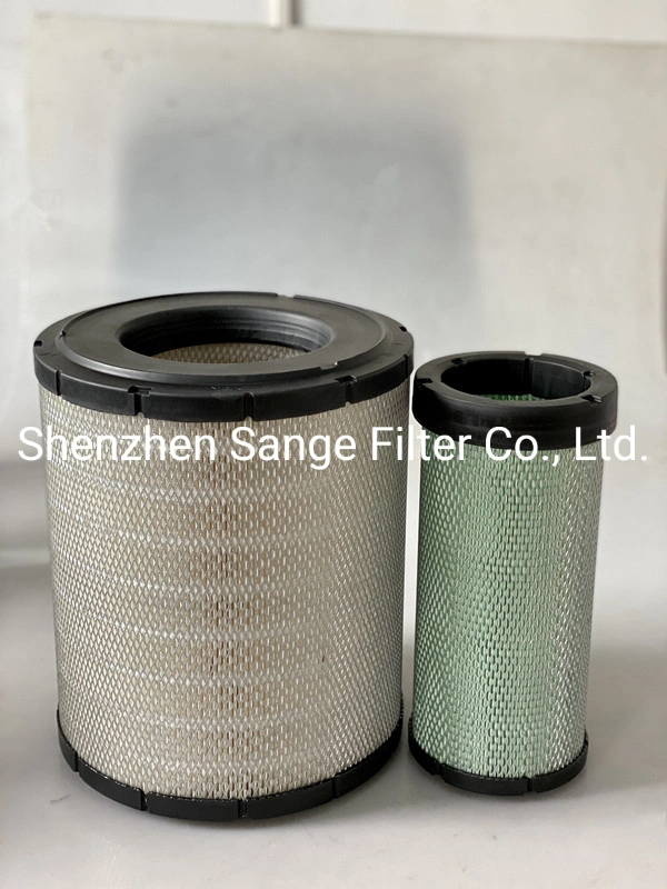 High Filtration Truck Filter Excavators Spare Parts Air Filter 6I2501 6I2502