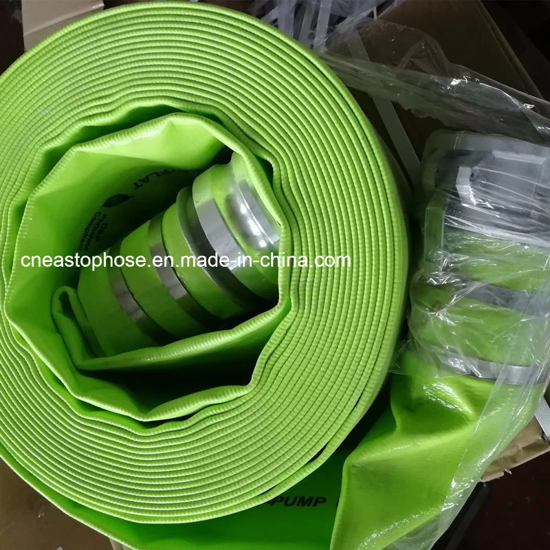 4 Inch Flexible Plastic Water PVC Layflat Discharge Hose