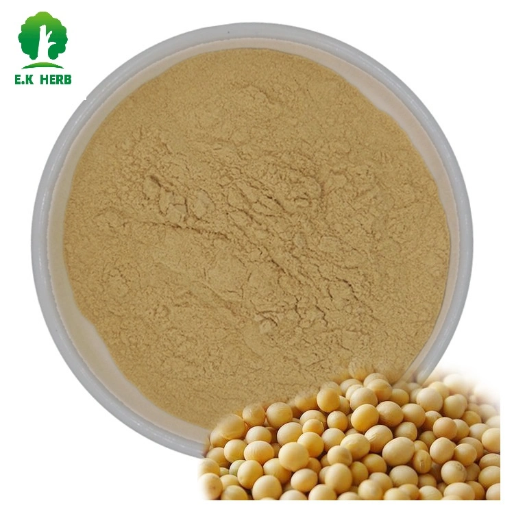 E. K Herb Plant Extract Manufacturer 12 Years Experiences Suppley Food Natura Soybean Isoflavone Soybean Extract 20%-80% Soy Isoflavones Powder with Top Quality