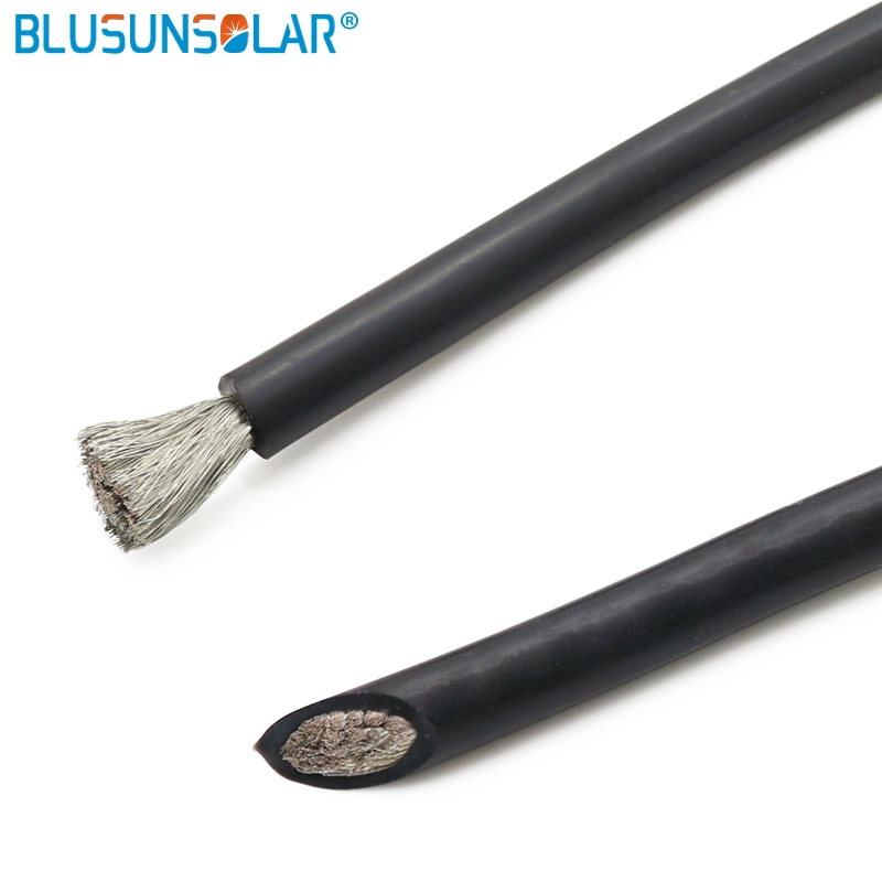 (Calibre 14 AWG) Super suave y flexible de caucho de silicona El Cable negro/rojo