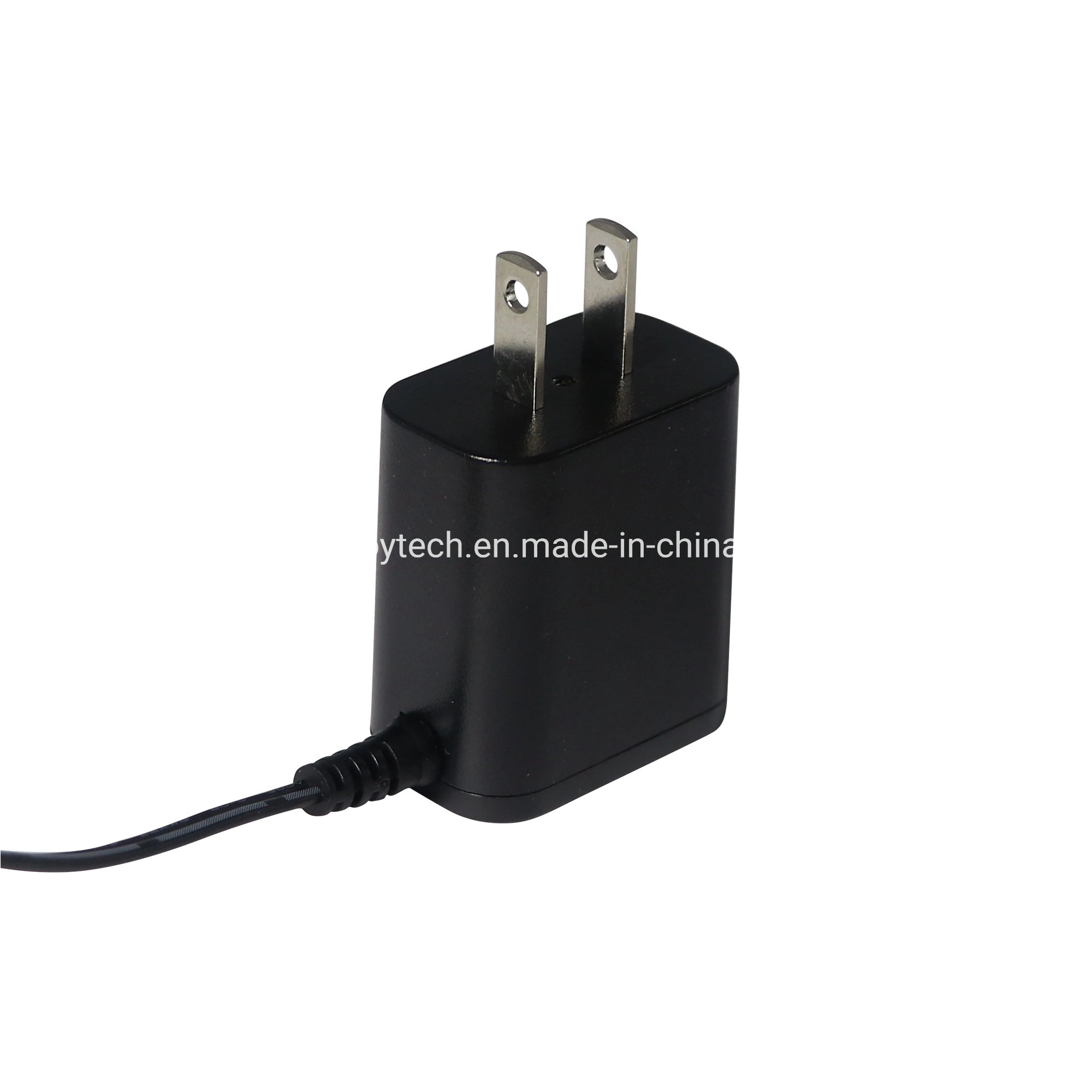 CB UL62368 FCC SAA PSE Certifié Matériau ignifuge pour PC Adaptateur universel AC DC 6W 12W 15W 3V 5V 6V 9V 12V 24V Alimentation électrique à commutation régulée à tension constante.