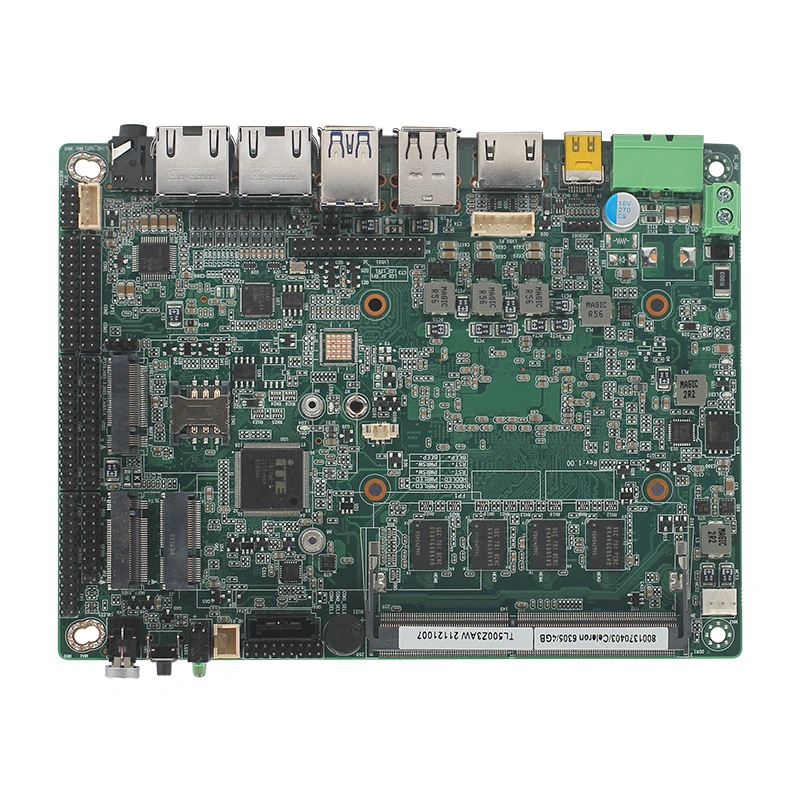 11th Gen Motherboard I3-1115g4 6COM HD Display Mini Dp Computer Mainboard M. 2 4USB DDR4 SATA Tpm Lvds 2LAN Server Motherboard