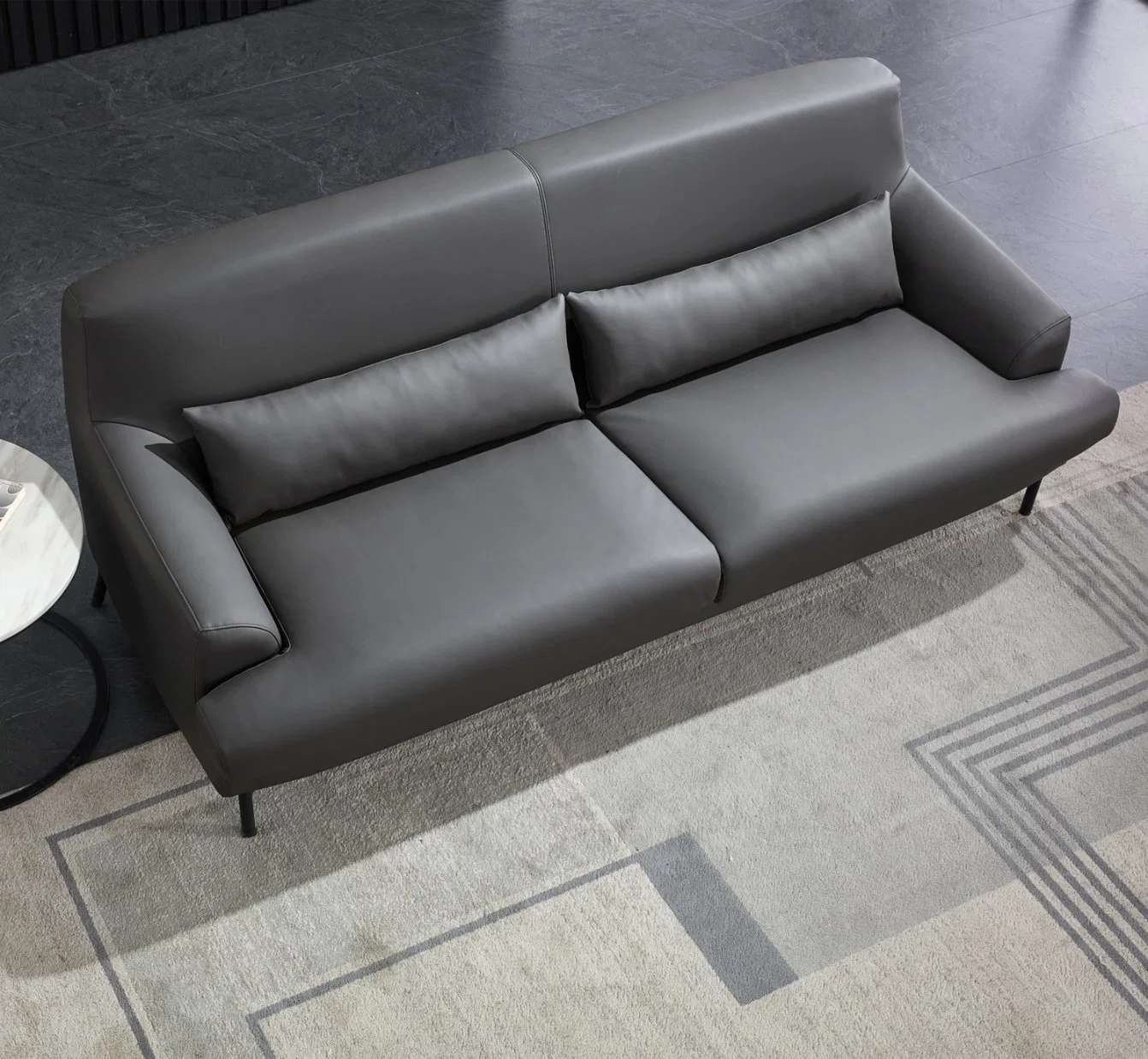 Zode Modern Home/Жилая комната/Офисная мебель кушетка Sofa Mf106 PU Leather/ Диван с обивкой из ткани