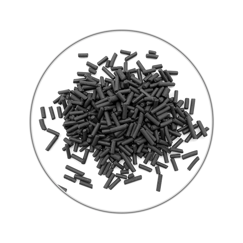 Fabrico de carbono activado columnar extrudido Bulk Pellet para purificação do ar