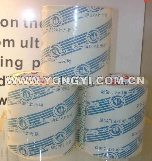 PP Self Adhesive Glossy Matt Lamination Film Direct Thermal BOPP Paper