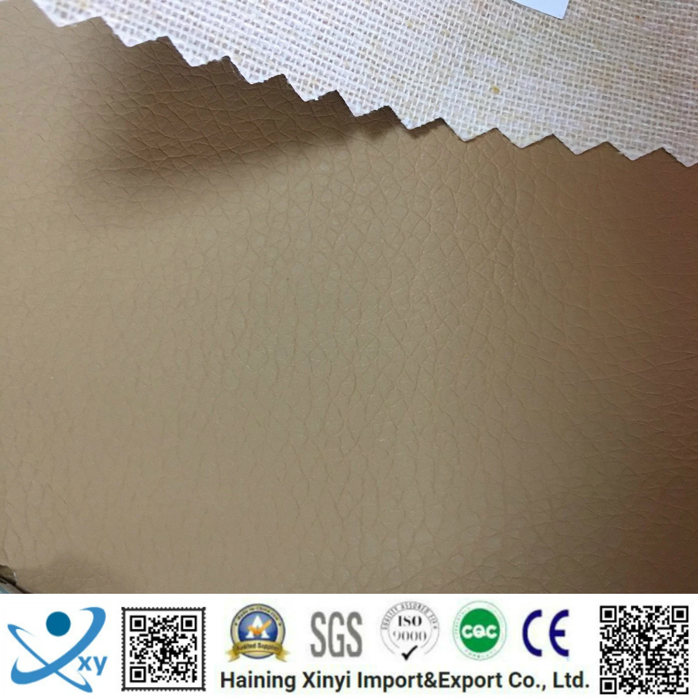 PU Artificial Leather for Sofa, Sofa Semi PU Synthetic Leather, Leather for Furniture