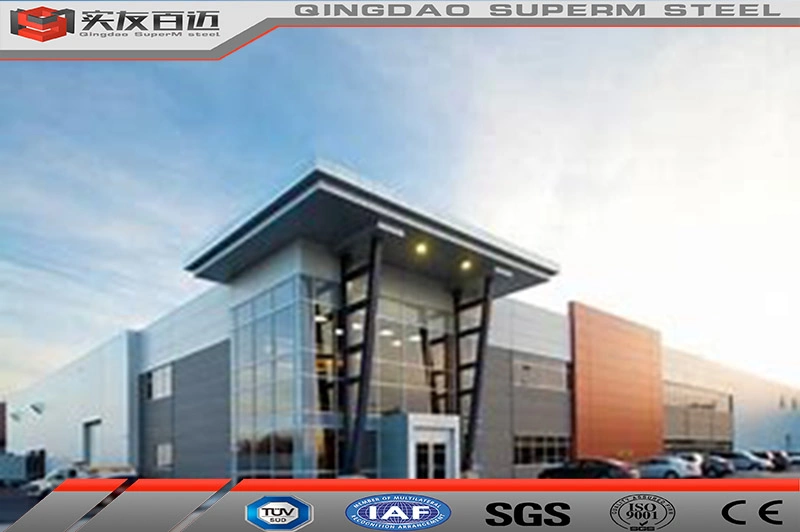 Prefabricated Steel Rretail Building Steel Structure Retail Store with Low Price