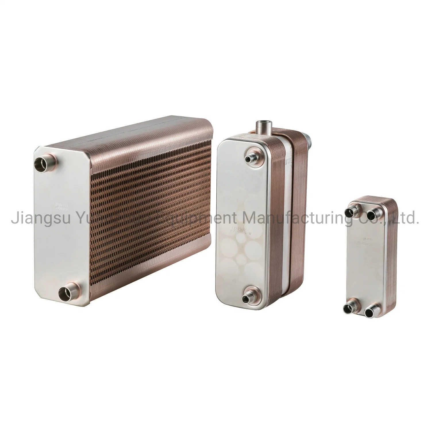 Zl62b CB60 Cooper Nickel Plate Heat Exchanger Type Condenser HVAC Oil Cooler Heater