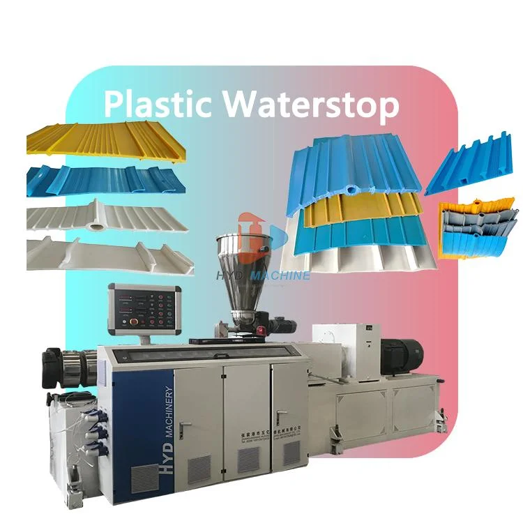 Construction Used PVC Waterstop Sealing Water Belt Extruder Machine Extrusion Production Machine