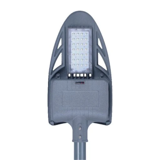 Nueva patente de diseño innovador de intensidad de luz automática 30-120W LED lámpara solar Buiten con panel