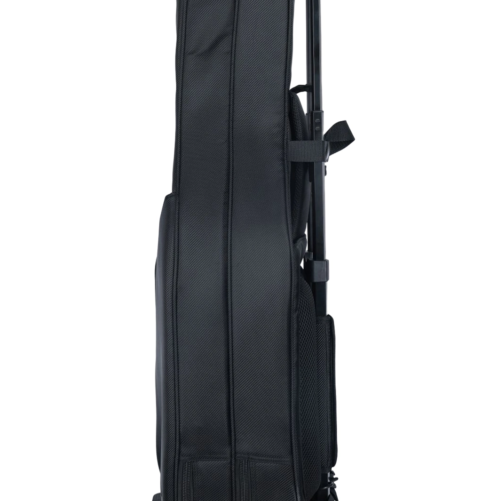 Varilla desmontable Custom Guitar Bass Bag 2pcs Guitarra Bajo eléctrico instrumento de bolsas y bolsas de los casos (BGB16818W)