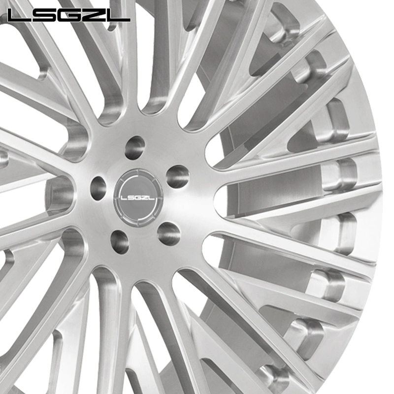 يمكن تخصيص Lsgzl Cried Monoblock بحجم 15-26 بوصة من Alloy Rims محور العجلات الفولاذية