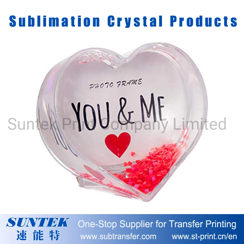 Valentine's Day Gift-Sublimation Blank Crystal Snowball