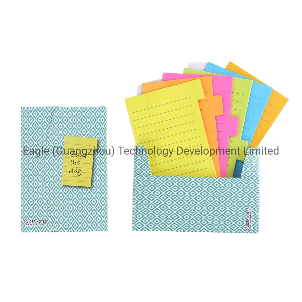 Eagle Stationery Divide Notes with Plastic Cover