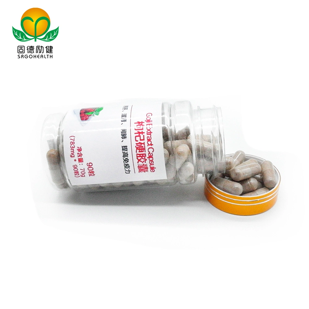 GMP Certified OEM Factory Supply Vegetarian Goji Extract Capsule