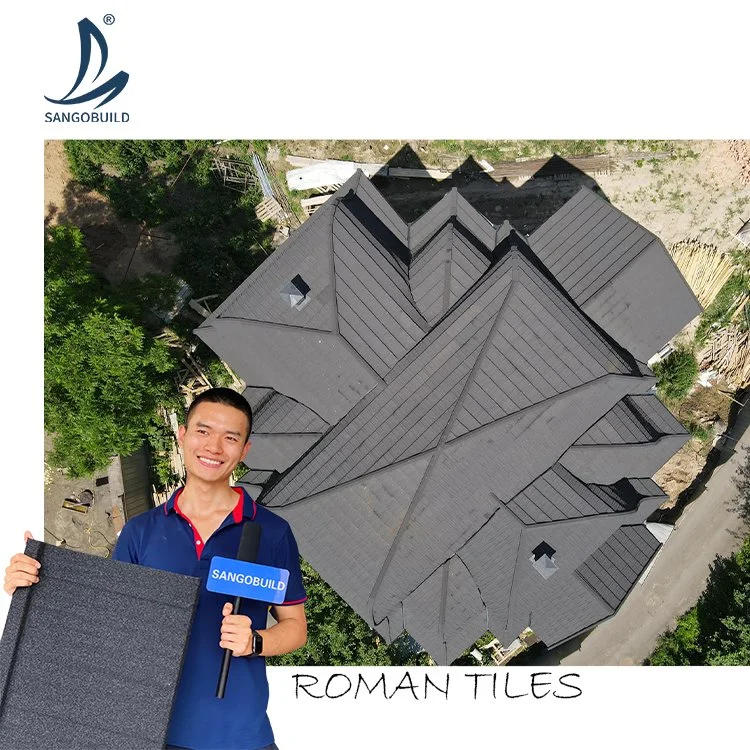 Stone Coated Steel Metal Aluminum Corrugated Roofing Sheet Roof Tiles