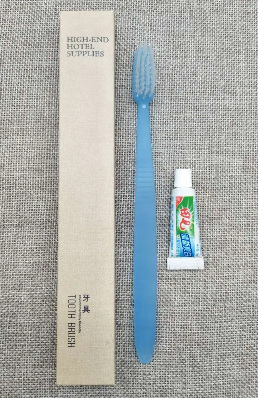 Disposable Toothbrush for Hotel Room Using with Dental Kit