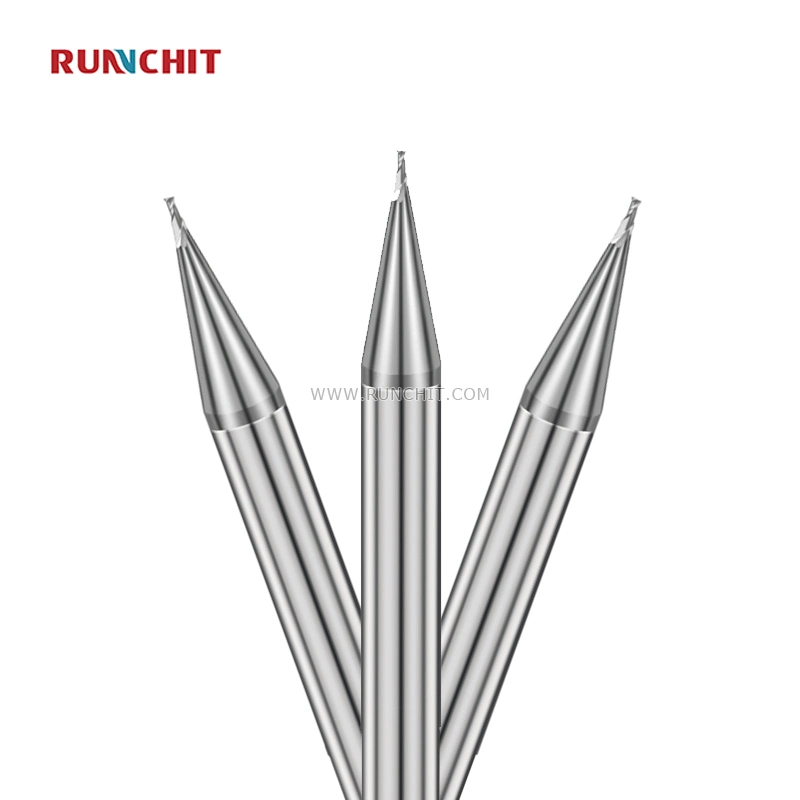 High Wear-Resistant Coating 2flutes HRC70 Cutting of Hardened Steel for Mold Precision Parts Spray Plate Industry (TSE0012)