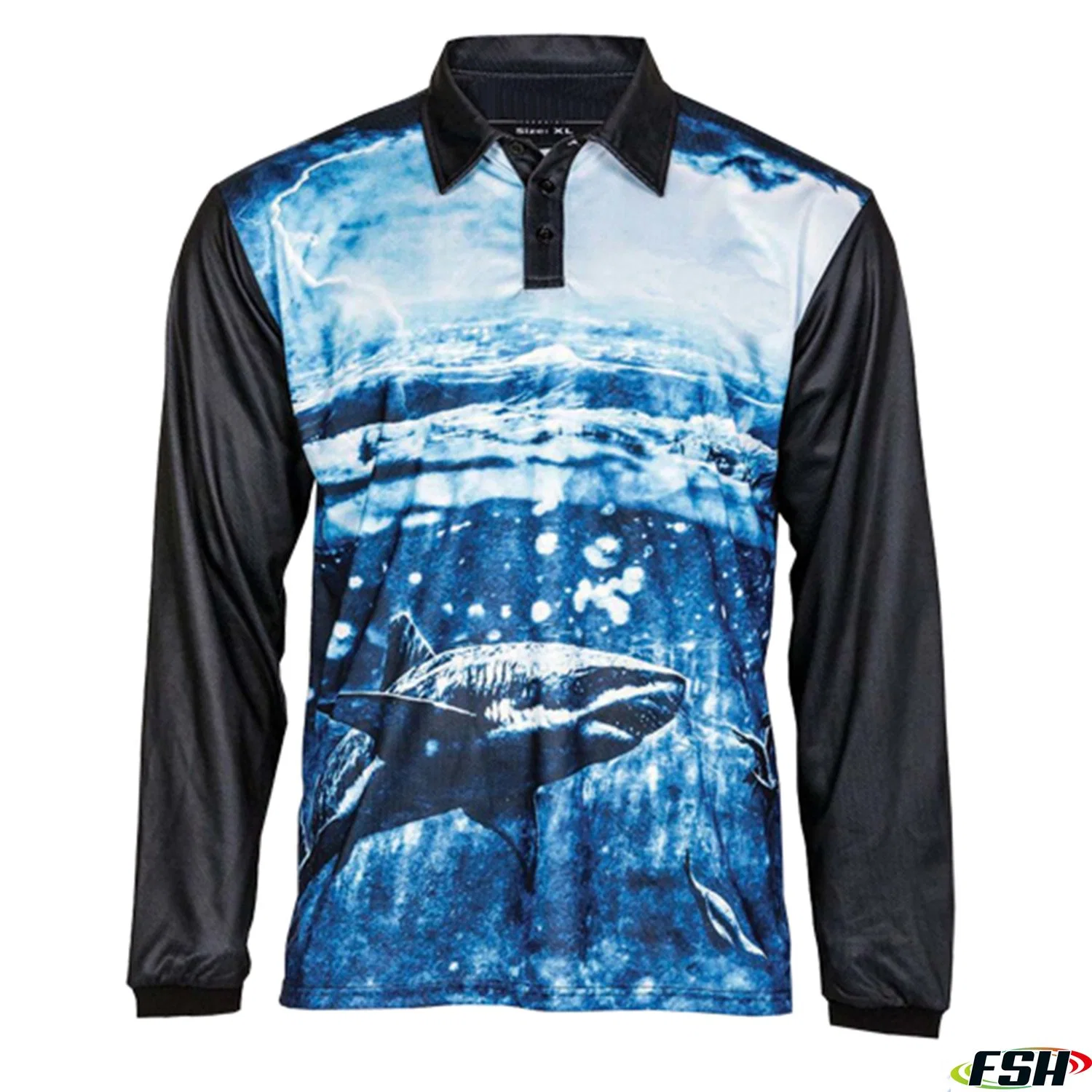 Best Quality China Manufacturer Long Sleeve Sublimation Print Fishing Shirt