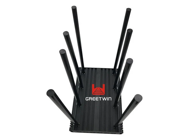 80W 8 Antennas Desktop Signal Jammer GPS WiFi CDMA Car Jammer