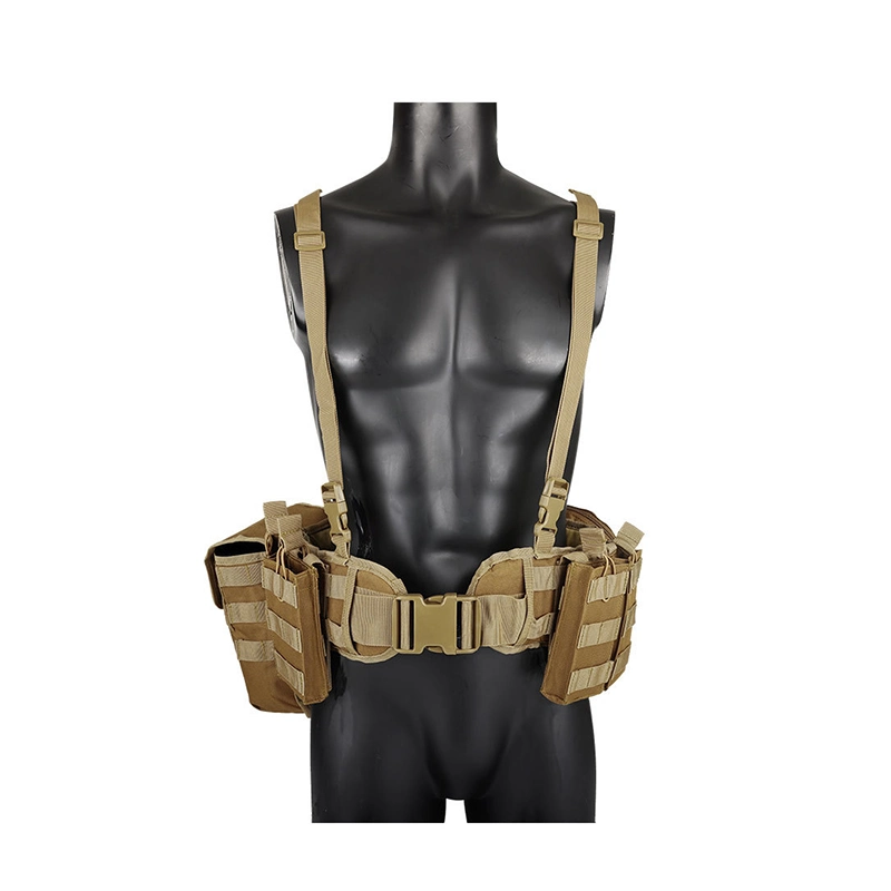 Sabado Military style CS Battletactical Belt Men Waist Girdle with Shoulder Strap