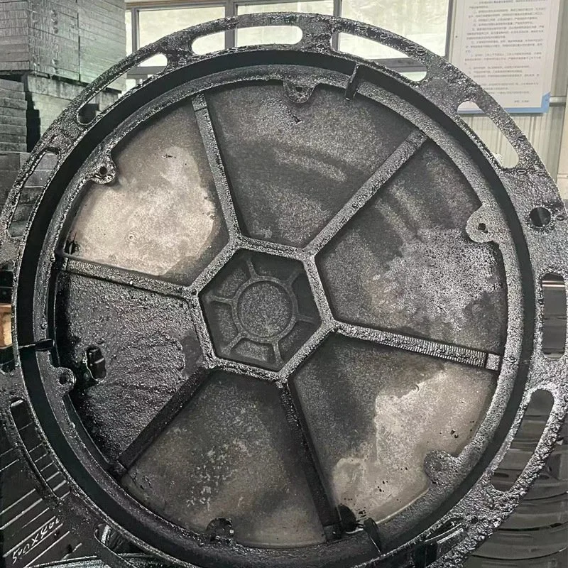 Professional Custom Municipal Drainage Nodular Cast Iron Manhole Cover