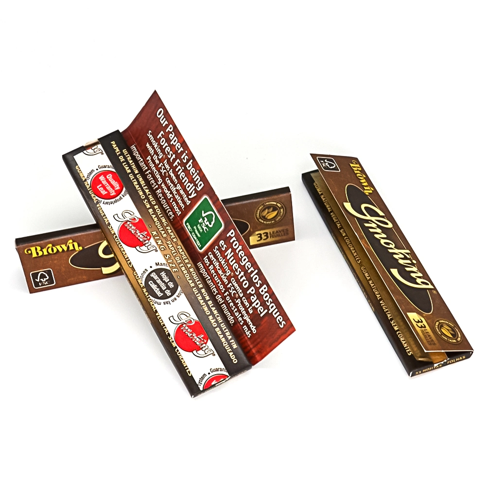 Factory Natural Thin Rolling Paper 1.25 1 1/4 Size 24 Packs/50 Pcks Different Colors and Items