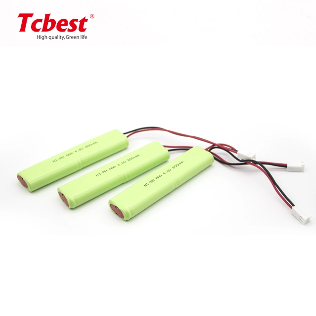 Tcbest 1,2V Aaaa batterie Ni-MH 4,8 V bloc-batterie Ni-MH rechargeable