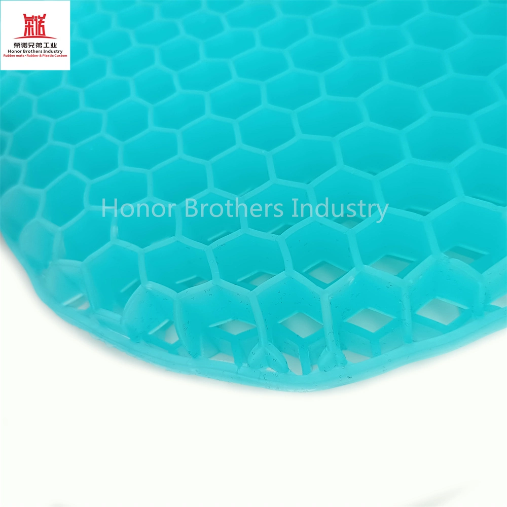 TPE Honeycomb/borracha/gel de silicone massagem carro a almofada do assento para o Verão Cadeira de escritório