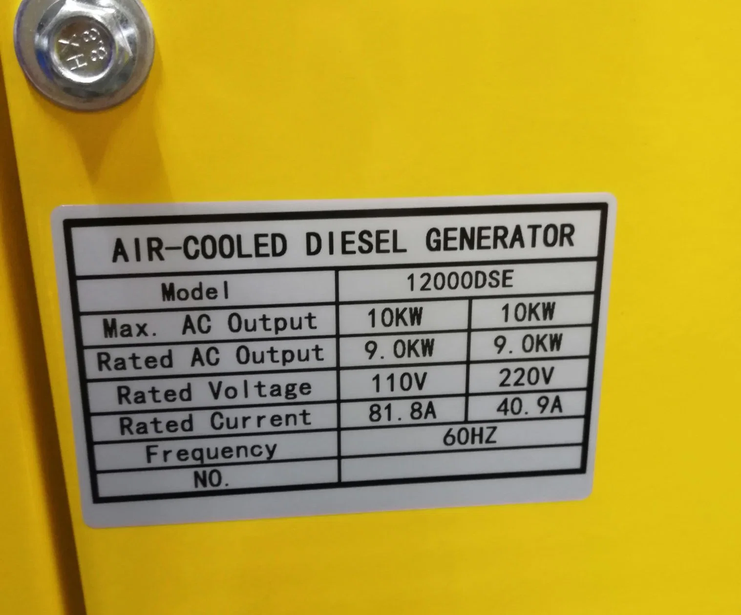 Lateinamerikanischer Markt Power Generators 9kW 10kw Dual Voltage 1102 Motor 718cc Dieselgenerator Stromerzeuger Sätze