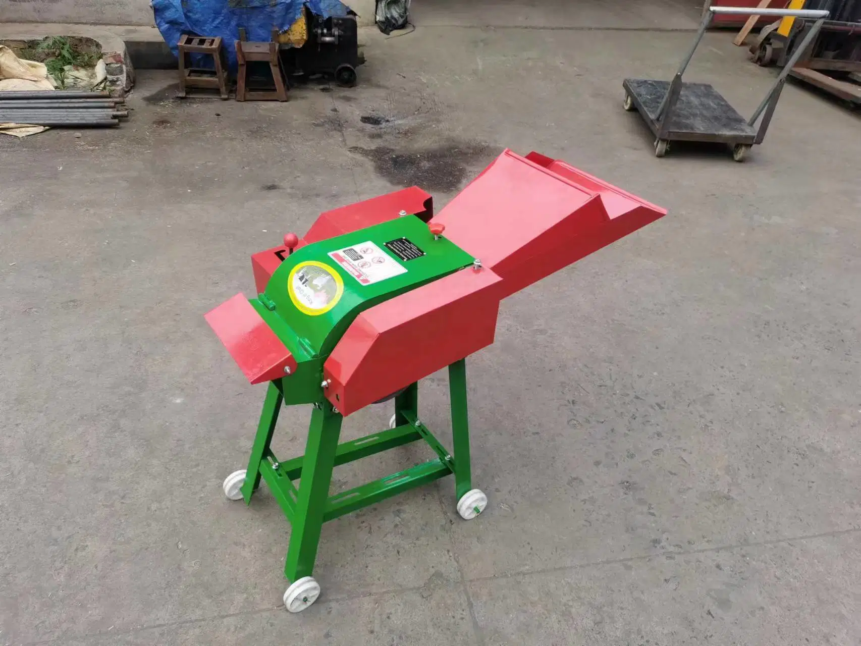 Weiyan Small Farm Use Animal Feeding Grass Silage Cutter Maize Stalks Chopper Mini Chaff Cutter