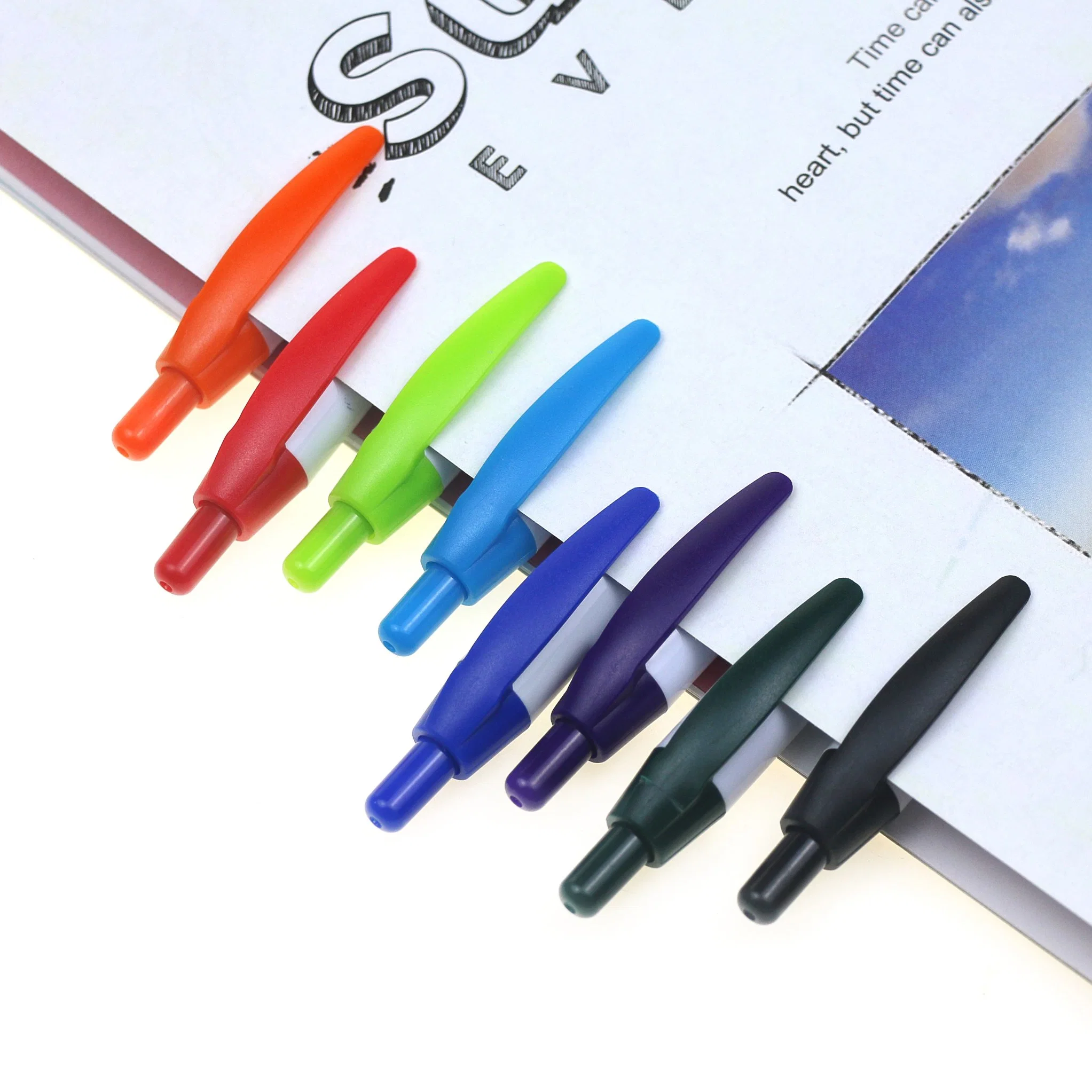 New Design Custom Advertising Pen Plastic Ball Pen with Logo