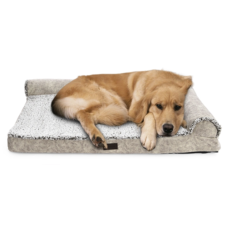 Programável Petstar Orthopedic Chaise Lounge camas para animais de estimação cães Bed Edição de luxo sofá cama de cão