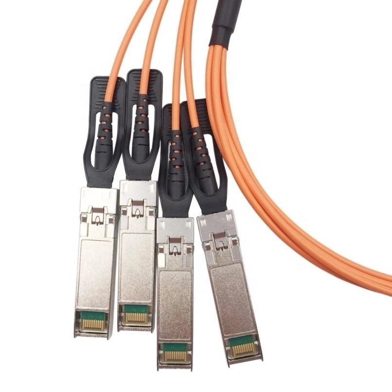 Qsfp-4*SFP+ Module Optical Fiber Cable