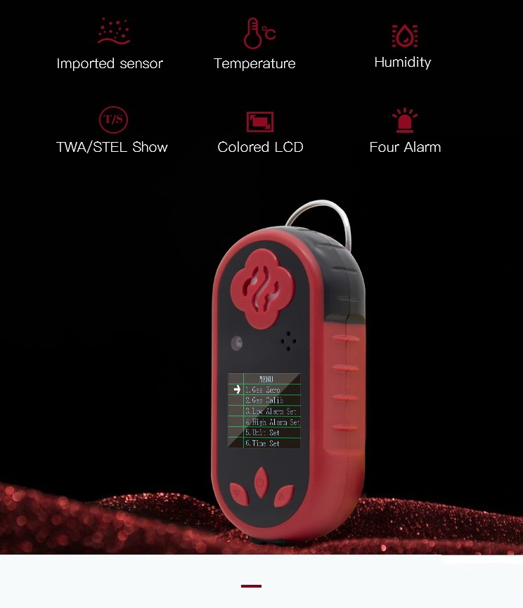 New Arrival Portable Single Toxic Gas Detector