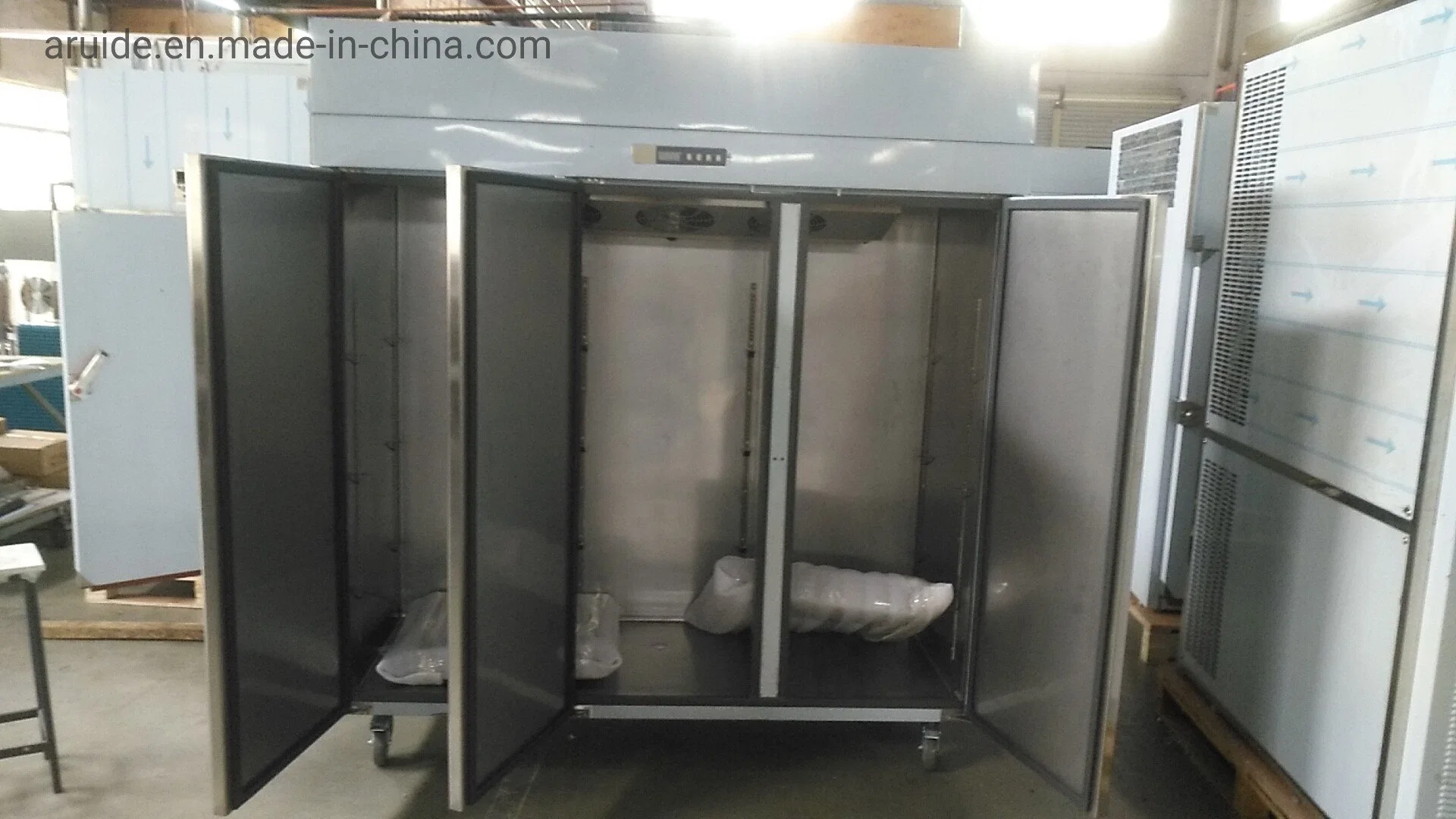 Auto- Defrost 6 Door Refrigerator Commercial with Ce (D1.6L6FB)