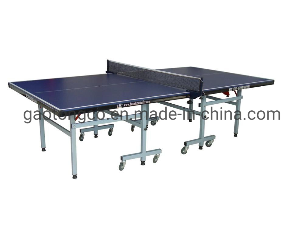 18mm épaisseur Ping-pong Indoor Table de tennis de table mobile