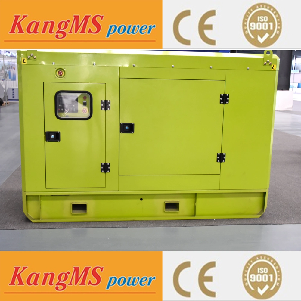 100kw 125kVA Generator with Silent Box with Fuel Tank Control Panel Passed ISO9001 Ce Certification