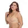 S-Shaper Plus Size Bra Without Sponge Correction Underwear Large Size Without Steel Ring Front Buckle Bra