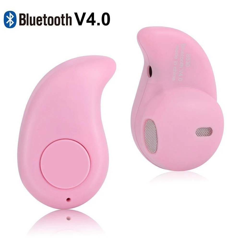 El mini auricular inalámbrico Bluetooth V4.0 S530 Auriculares Stereo Auricular con mic para todos los teléfonos móviles