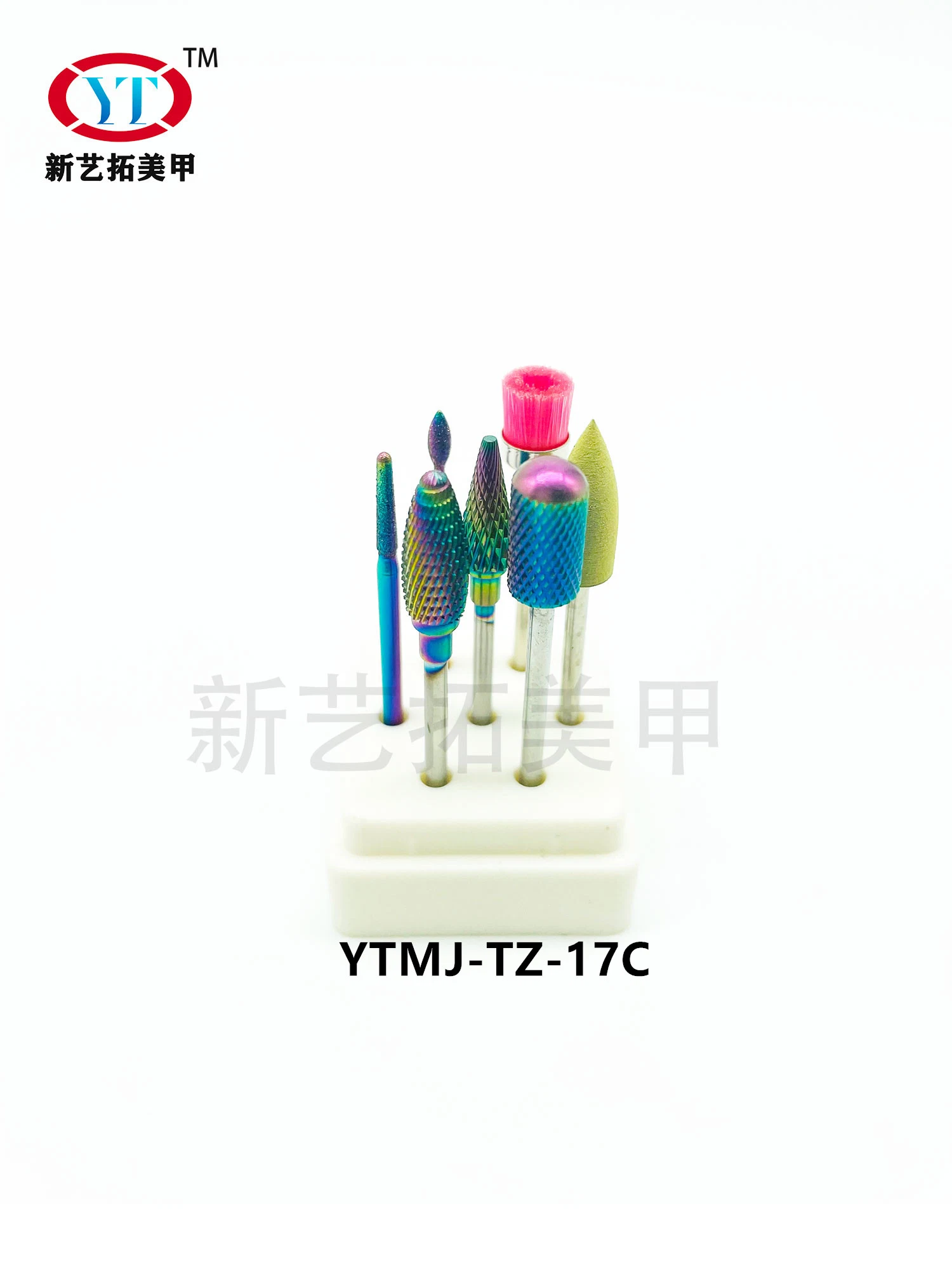 Nail Drill Bits Set for Electric Nail Art Drill Manicure Ytmj-Tz-17c