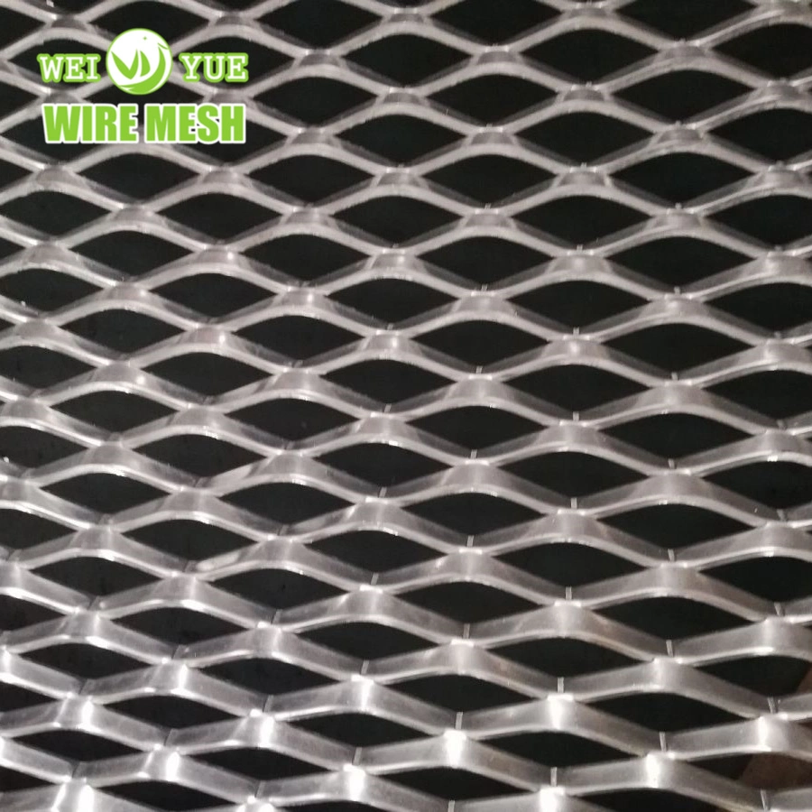 En acier inoxydable de panneau de plafond décoratif Honeycomb Expanded Metal Wire Mesh pour la construction