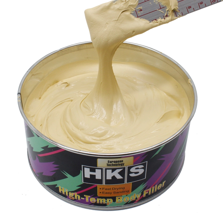 High-Temp Metal Body Filler High Adhesive Strength Polyester Automotive Putty for Car Repair