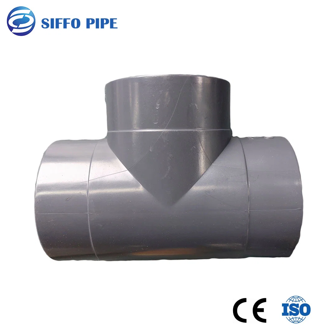 Wholesale/Supplier Price Pn10 Equal Tee Cross Socket Pn16 Coupling of Water Pipe PVC Pipe Fittings