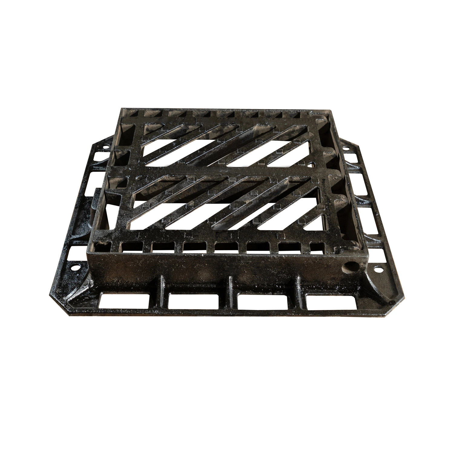 OEM Black Ductile Iron Grid Grating Square Drainage Grating Manhole Grids