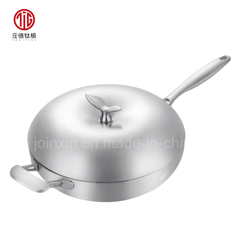 28cm de gama alta China utensilios de cocina establecido Titanium Non-Stick Sartén