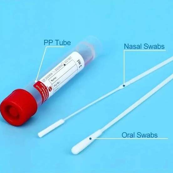 Disposable Virus Transport Infusion Nasal Throat Swabs in China