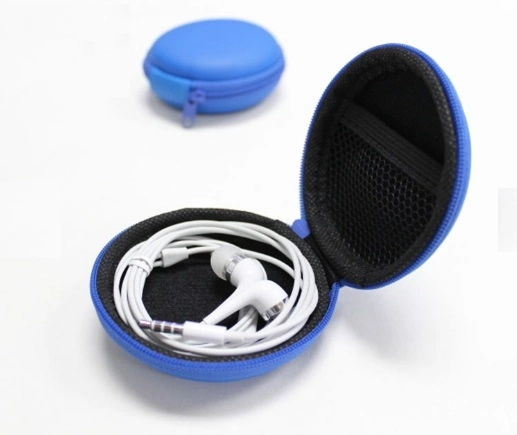 Mini Round Factory Wholesale Small Bag Hard Earphone Storage Case