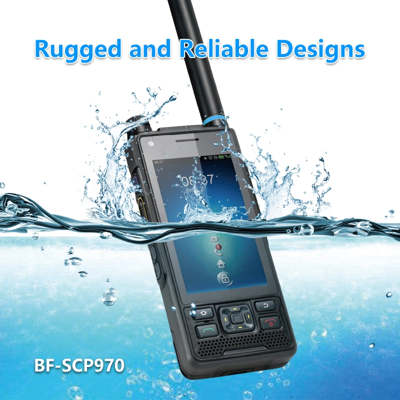 Belfone Hybrid Rugged Two Way Radio Ptt Walkie Talkie Bf-SCP970 2.5W Tier3